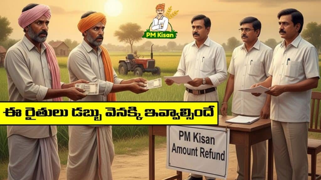 PM Kisan Refund List 2025 With Ineligible farmers