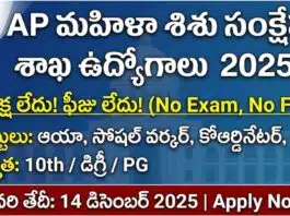 AP WCWD Recruitment 2025
